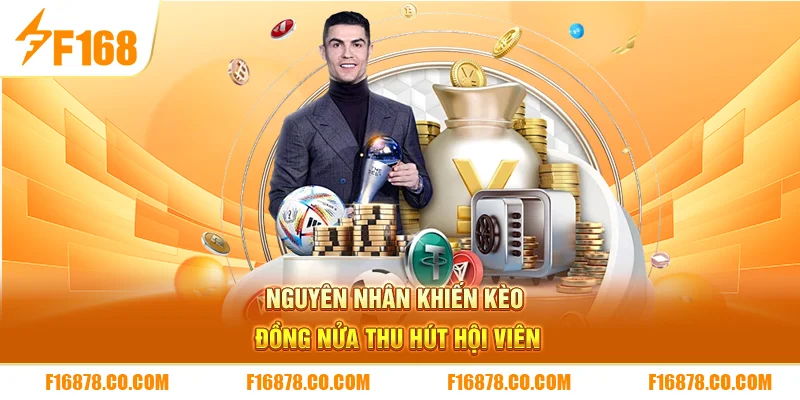 Nguyên nhân khiến kèo đồng nửa thu hút hội viên