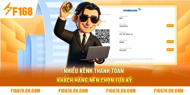 Nhiều kênh thanh toán khách hàng nên chọn lựa kỹ 